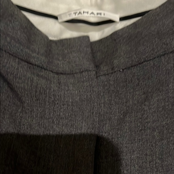 Tahari Charcoal Pants - Picture 1 of 4